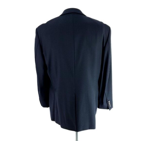 Lauren Ralph Lauren Wool 2 Button Blazer 40R Or Slim Fit 42R Blue - Picture 5 of 10